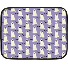 Halloween Ghost Bat Fleece Blanket (mini)