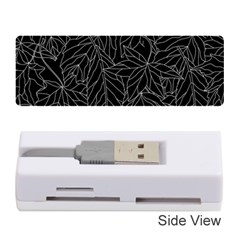 Autumn Leaves Black Memory Card Reader (stick)