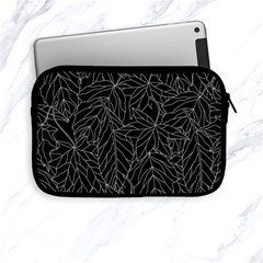 Autumn Leaves Black Apple Ipad Mini Zipper Cases by Dutashop