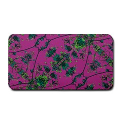 Modern Floral Collage Print Pattern Medium Bar Mats by dflcprintsclothing