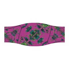 Modern Floral Collage Print Pattern Stretchable Headband by dflcprintsclothing