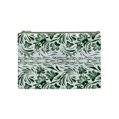 Green Leaves Cosmetic Bag (medium) by Eskimos