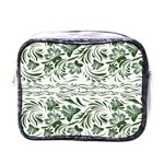 Green leaves Mini Toiletries Bag (One Side) Front