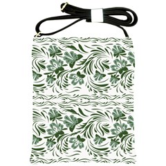 Green Leaves Shoulder Sling Bag by Eskimos