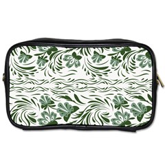 Green Leaves Toiletries Bag (two Sides) by Eskimos