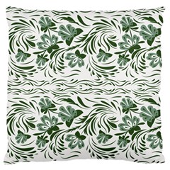 Green Leaves Standard Flano Cushion Case (one Side) by Eskimos