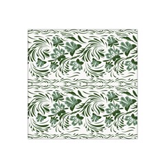 Green Leaves Satin Bandana Scarf by Eskimos