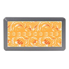 Orange pattern Memory Card Reader (Mini)