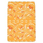 Orange pattern Removable Flap Cover (L) Front