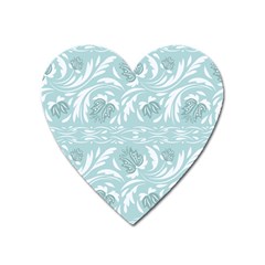 Blue Ornament Heart Magnet by Eskimos