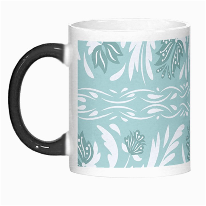 Blue ornament Morph Mugs