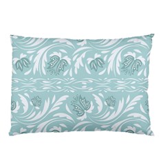 Blue Ornament Pillow Case (two Sides) by Eskimos