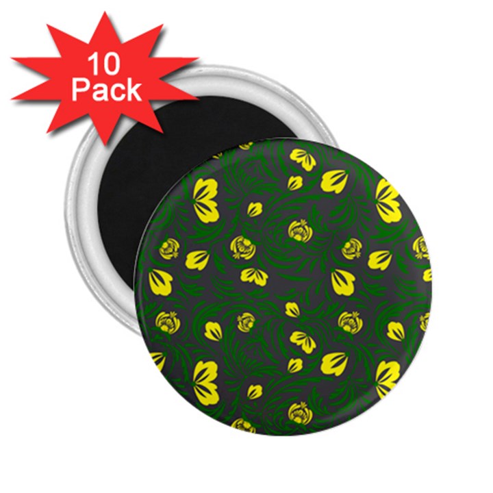 Yellow flowers 2.25  Magnets (10 pack) 