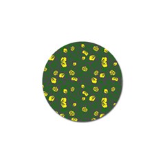 Yellow Flowers Golf Ball Marker (4 Pack) by Eskimos