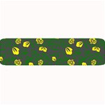 Yellow flowers Large Bar Mats 32 x8.5  Bar Mat