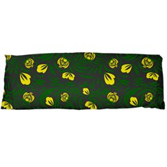 Yellow Flowers Body Pillow Case Dakimakura (two Sides) by Eskimos