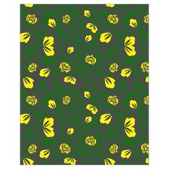 Yellow Flowers Drawstring Bag (small) by Eskimos