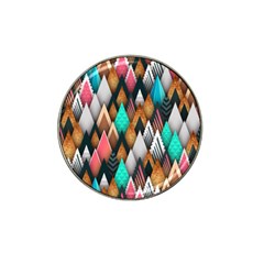 Abstract Triangle Tree Hat Clip Ball Marker (10 Pack) by Dutashop