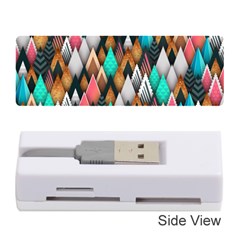 Abstract Triangle Tree Memory Card Reader (stick) by Dutashop