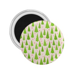 Christmas Green Tree 2 25  Magnets by Dutashop