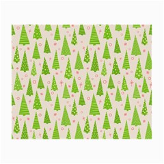 Christmas Green Tree Small Glasses Cloth by Dutashop