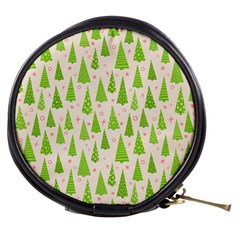 Christmas Green Tree Mini Makeup Bag by Dutashop