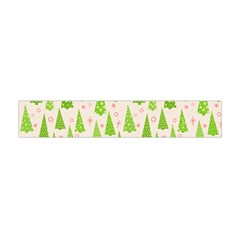 Christmas Green Tree Flano Scarf (mini) by Dutashop