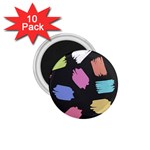 Many Colors Pattern Seamless 1.75  Magnets (10 pack)  Front