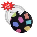 Many Colors Pattern Seamless 2.25  Buttons (100 pack)  Front