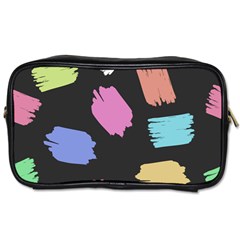 Many Colors Pattern Seamless Toiletries Bag (two Sides) by Dutashop