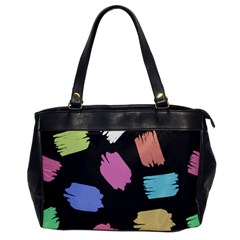 Many Colors Pattern Seamless Oversize Office Handbag