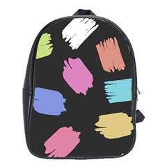 Many Colors Pattern Seamless School Bag (xl) by Dutashop