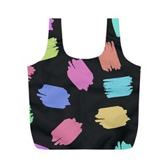 Many Colors Pattern Seamless Full Print Recycle Bag (m)