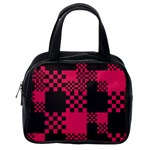 Cube Square Block Shape Classic Handbag (One Side) Front