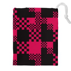 Cube Square Block Shape Drawstring Pouch (5xl) by Dutashop