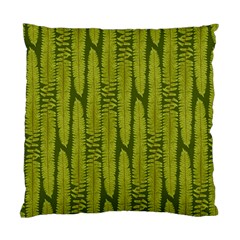 Fern Texture Nature Leaves Standard Cushion Case (two Sides) by Dutashop