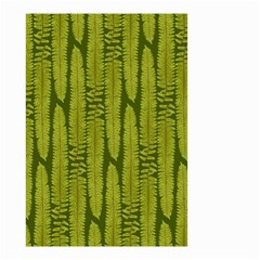 Fern Texture Nature Leaves Small Garden Flag (two Sides) by Dutashop