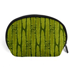 Fern Texture Nature Leaves Accessory Pouch (large) by Dutashop