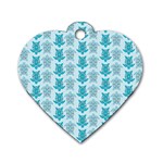 Sea Turtle Sea Animal Dog Tag Heart (One Side) Front