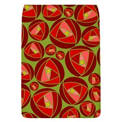 Abstract Rose Garden Red Removable Flap Cover (s) by Dutashop