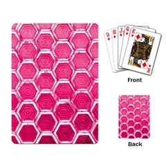 Hexagon Windows Playing Cards Single Design (rectangle) by essentialimage365