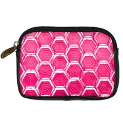 Hexagon Windows Digital Camera Leather Case by essentialimage365