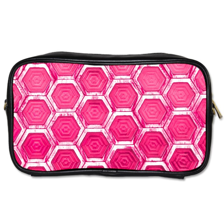 Hexagon Windows Toiletries Bag (One Side)