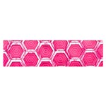 Hexagon Windows Satin Scarf (Oblong) Front