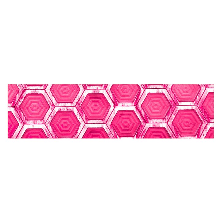 Hexagon Windows Satin Scarf (Oblong)