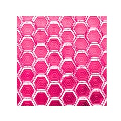 Hexagon Windows Small Satin Scarf (square) by essentialimage365