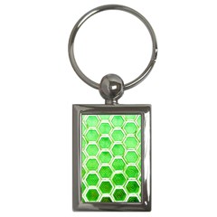 Hexagon Windows Key Chain (rectangle) by essentialimage365