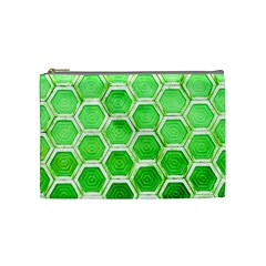 Hexagon Windows Cosmetic Bag (medium) by essentialimage365