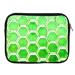 Hexagon Windows Apple Ipad 2/3/4 Zipper Cases by essentialimage365