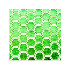 Hexagon Windows Small Satin Scarf (square) by essentialimage365